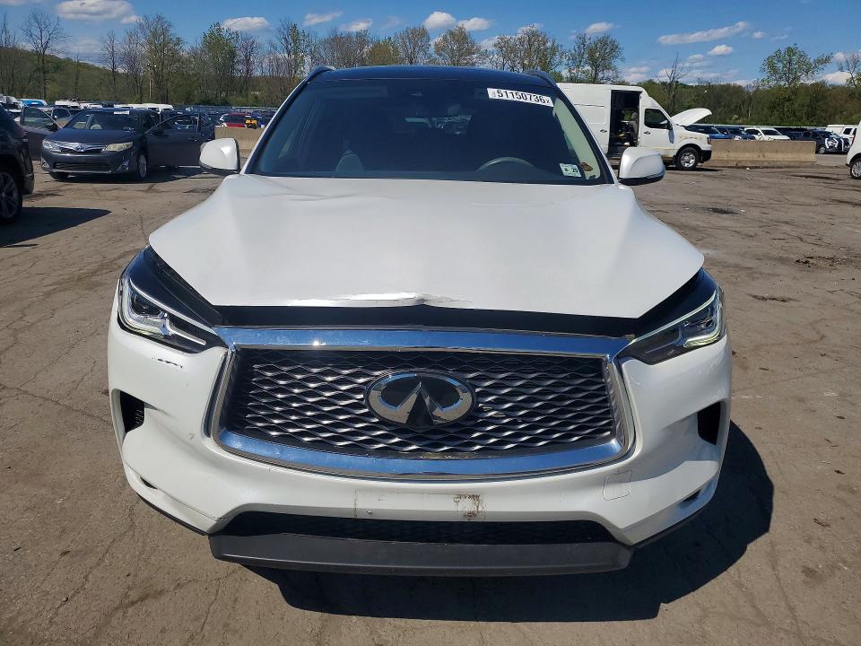 2024 Infiniti Qx50 VIN 3PCAJ5BB7RF114587 COPART salvage auction — FRONT END, NY, sold $10,000 on 2026-08-17 (photo 5)
