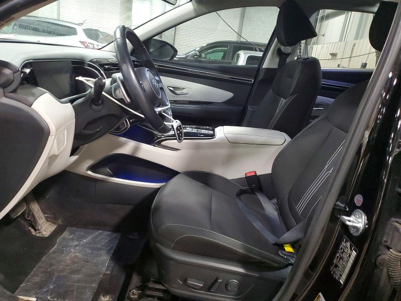 2022 Hyundai Tucson VIN KM8JFCA18NU017278 COPART salvage auction — REAR END, Tx - Certificate Of Title, sold $8,600 on 2026-07-14 (photo 7)