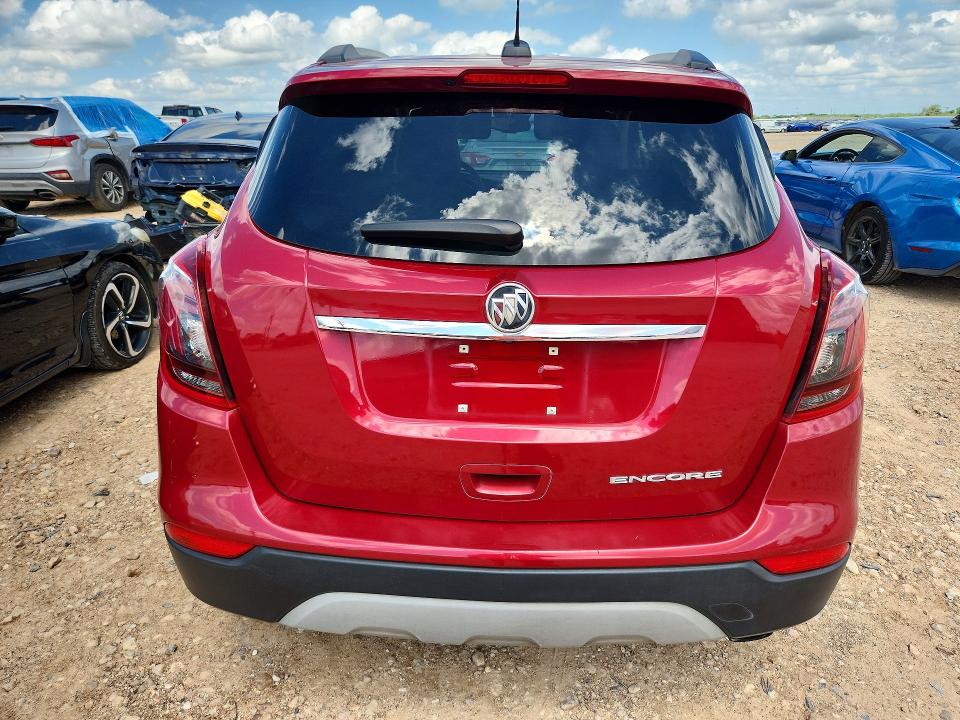 2020 Buick Encore VIN KL4CJASB1LB001577 COPART salvage auction — FRONT END, Tx - Salvage Vehicle Title, sold $1,800 on 2026-07-30 (photo 6)