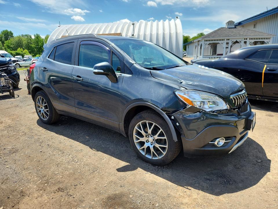 2016 Buick Encore VIN KL4CJ2SM2GB652262 COPART salvage auction — FRONT END, Salvage Title, sold $825 on 2026-07-16 (photo 4)