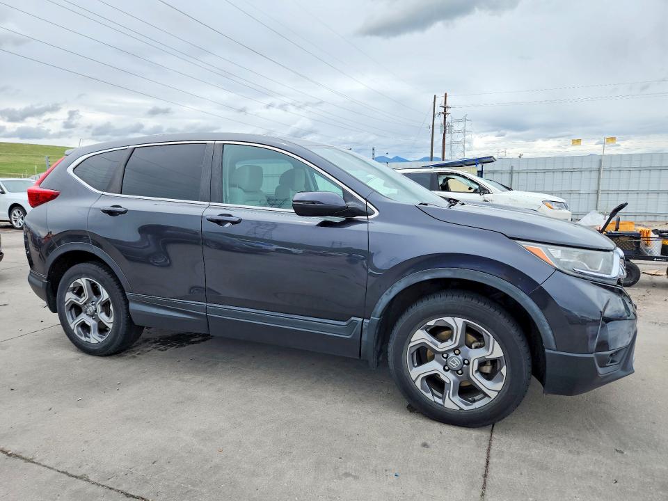 2018 Honda Cr-v VIN 2HKRW2H53JH632447 COPART salvage auction — HAIL, Id - Salvage Certificate Of Title, sold $11,800 on 2026-07-29 (photo 4)
