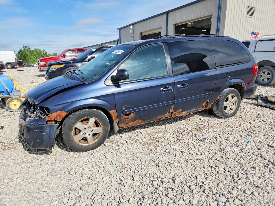 2007 Dodge Caravan VIN 2D4GP44L57R154146 — COPART salvage auction photo