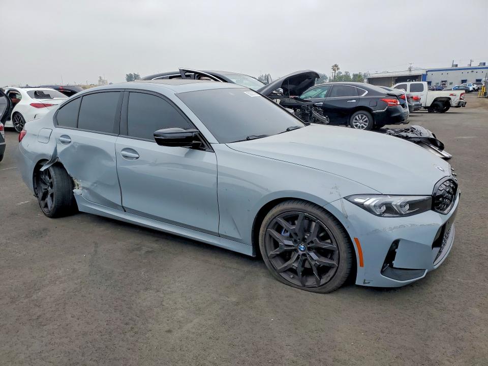 2025 BMW M3 VIN 3MW59FT09S8F49261 COPART salvage auction — REAR END, CA - SALVAGE CERTIFICATE, sold $20,300 on 2026-07-29 (photo 4)