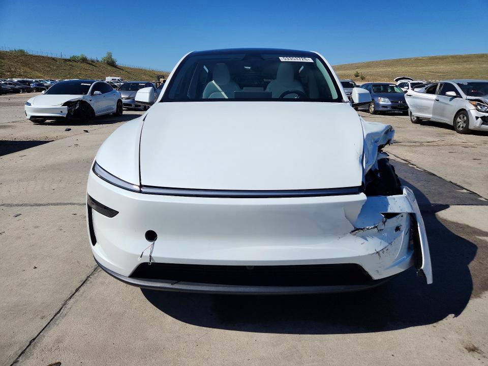 2026 Tesla Model y VIN 7SAYGDED9TF417000 COPART salvage auction — FRONT END, Co - Salvage Title, sold $22,100 on 2026-07-06 (photo 5)
