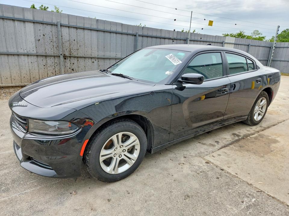 2023 Dodge Charger VIN 2C3CDXBG8PH572030 COPART salvage auction — WATER/FLOOD, Va - Cert Of Title-Salvage Rebuilt, sold $7,700 on 2026-07-28 (photo 1)