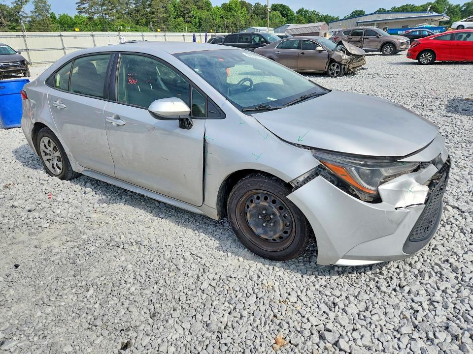 2020 Toyota VIN JTDEPRAE6LJ055325 COPART salvage auction — FRONT END, Ga - Cert Of Title-Salvage, sold $4,500 on 2026-07-09 (photo 4)