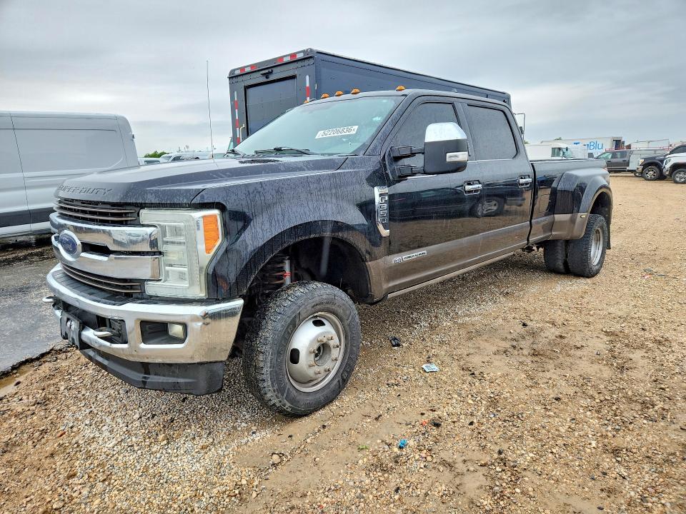 2017 Ford VIN 1FT8W3DT0HEC30062 COPART salvage auction — REAR END, In - Certificate Of Title (P), sold $17,500 on 2026-07-28 (photo 1)