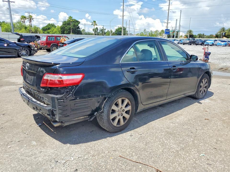 2007 Toyota Camry VIN JTNBK46K273003487 COPART salvage auction — REAR END, Fl - Cert Of Title Slvg Rebuildable, sold $700 on 2026-07-24 (photo 3)