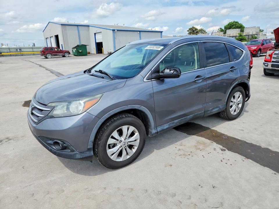 2012 Honda VIN JHLRM4H7XCC011081 COPART salvage auction — REAR END, Ok - Cert Of Title-Salvage, sold $2,850 on 2026-07-06 (photo 1)