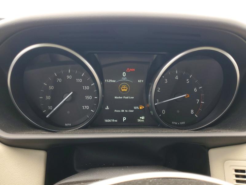 2016 Land rover Range rover sport VIN SALWR2PFXGA593711 COPART salvage auction — FRONT END, CA - SALVAGE CERTIFICATE, sold $3,650 on 2026-07-16 (photo 9)