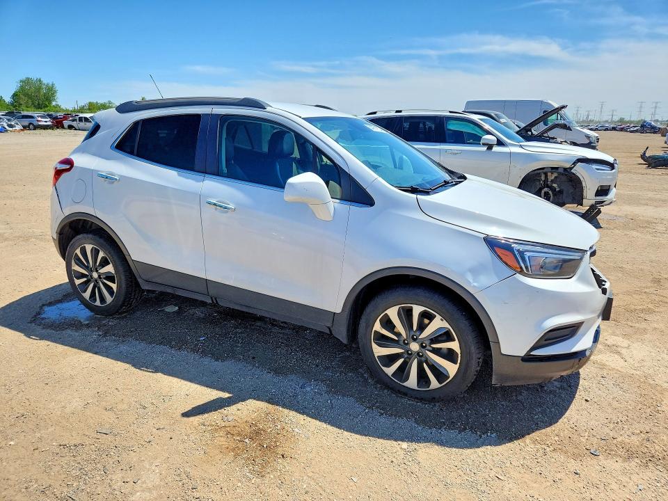 2021 Buick Encore VIN KL4CJASBXMB316900 COPART salvage auction — FRONT END, Il - Salvage Certificate, sold $2,650 on 2026-07-21 (photo 4)