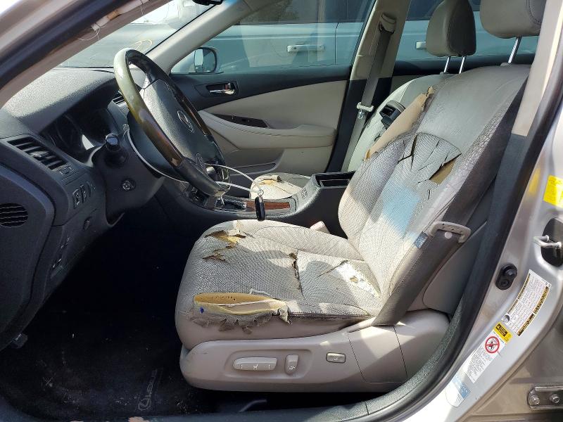 2010 Lexus ES VIN JTHBK1EG6A2410191 COPART salvage auction — REAR END, Ar - Cert Of Title-Salvage, sold $1,200 on 2026-07-13 (photo 7)
