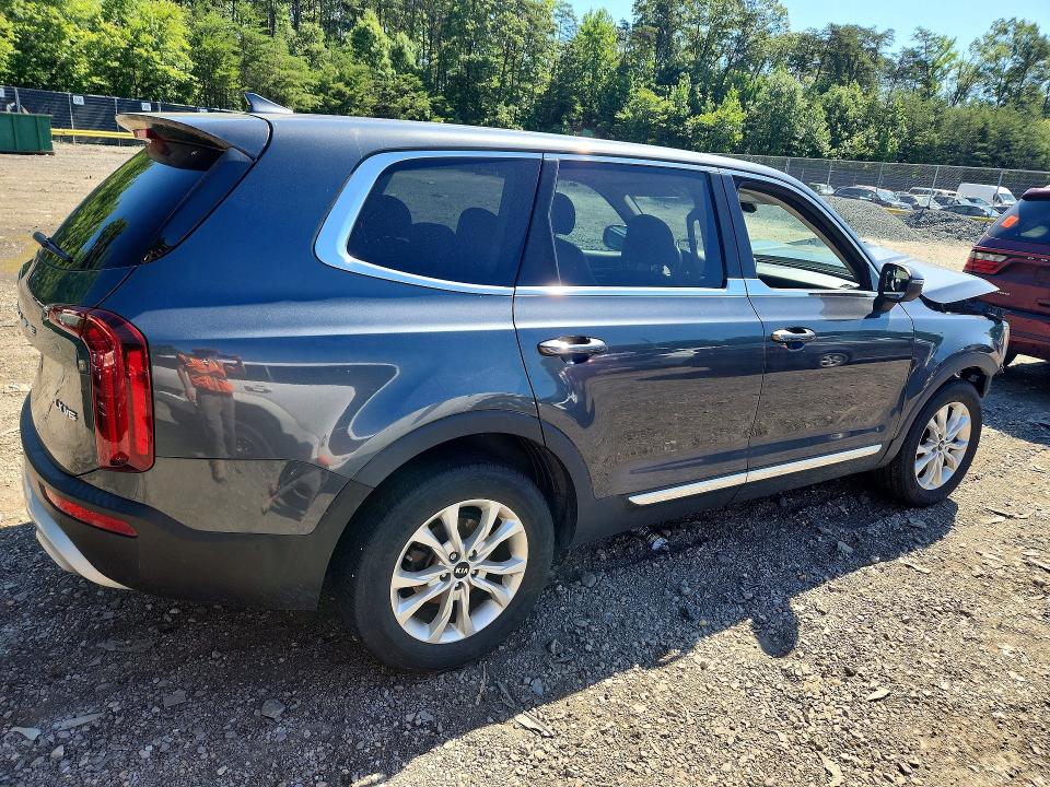 2020 Kia Telluride VIN 5XYP24HC7LG070477 COPART salvage auction — FRONT END, Md - Cert Of Salvage > 75% Damage, sold $3,000 on 2026-07-31 (photo 3)