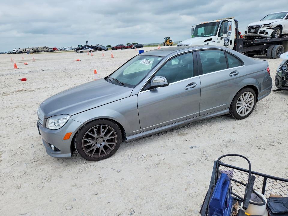 2009 Mercedes-benz C class VIN WDDGF81X99R065659 COPART salvage auction — UNDERCARRIAGE, Tx - Salvage Vehicle Title, sold $425 on 2026-07-16 (photo 1)