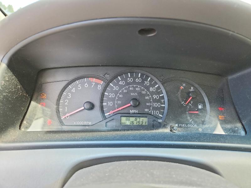 2005 Toyota Corolla VIN JTDBR32E652059705 COPART salvage auction — FRONT END, Or - Salvage Title Certificate, sold $125 on 2026-07-27 (photo 9)