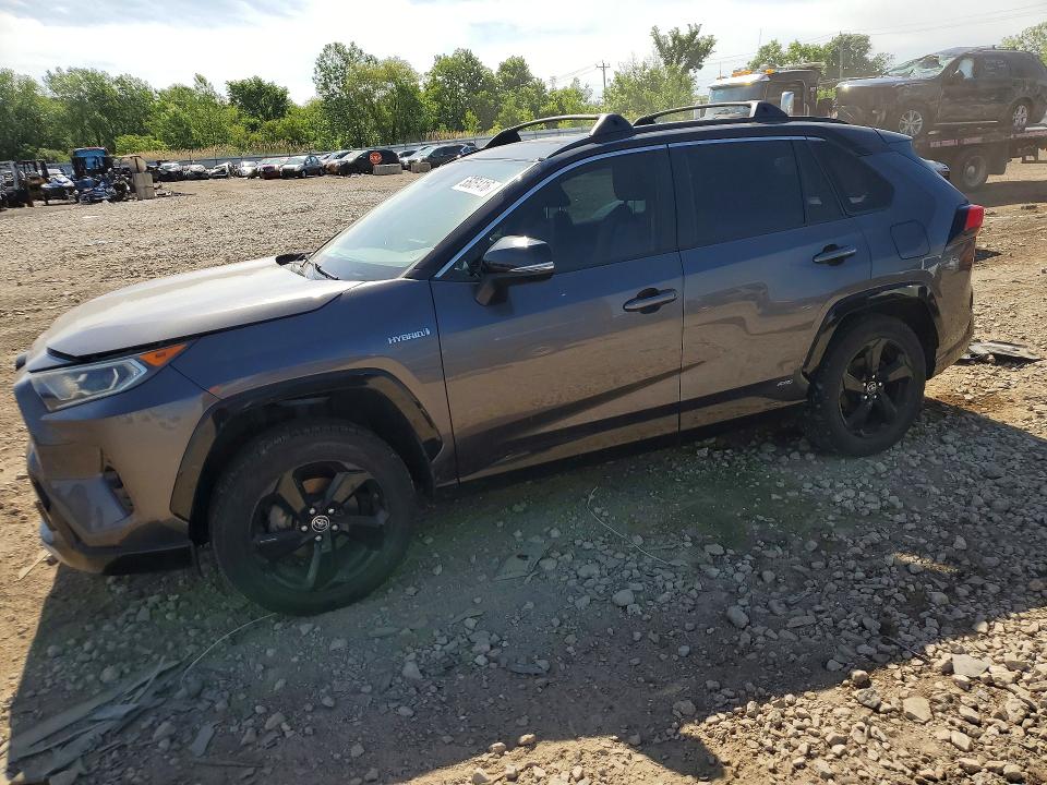 2019 Toyota VIN JTMEWRFV5KJ010581 COPART salvage auction — REAR END, IL - SALVAGE CERTIFICATE, sold $9,000 on 2026-07-24 (photo 1)