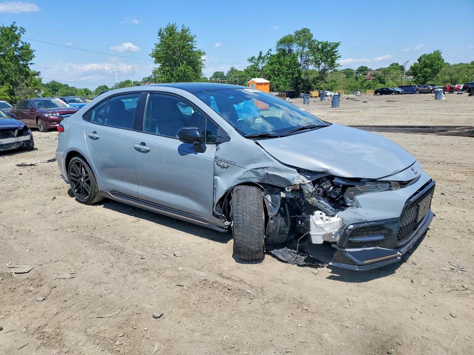 2022 Toyota VIN 5YFS4MCE6NP097939 COPART salvage auction — FRONT END, Md - Cert Of Salvage > 75% Damage, sold $6,800 on 2026-07-09 (photo 4)