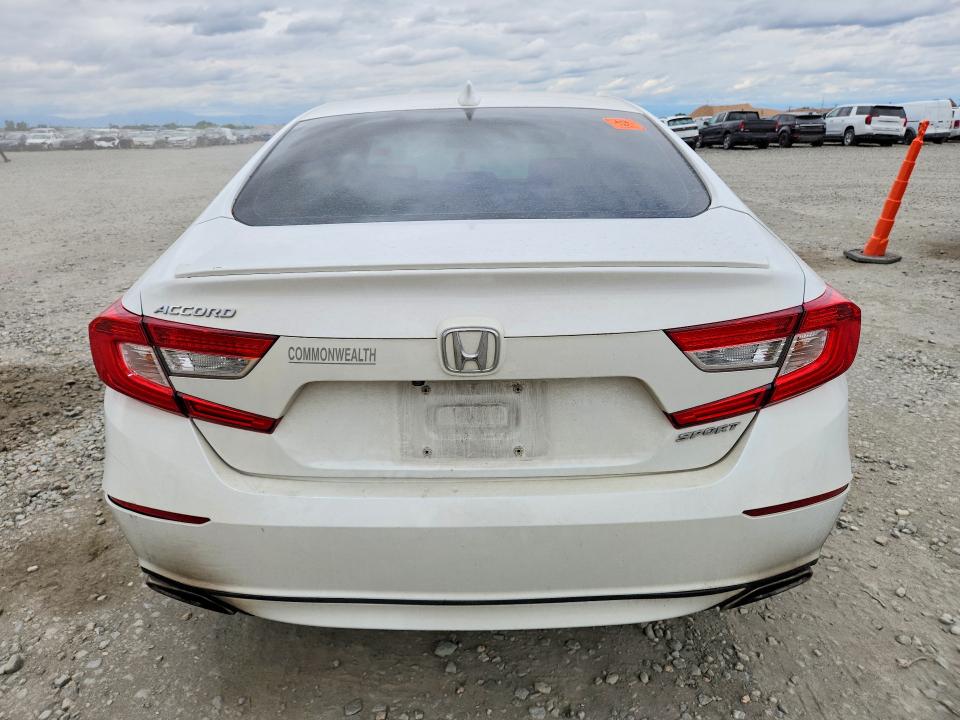 2018 Honda Accord VIN 1HGCV1F35JA235562 COPART salvage auction — SIDE, Co - Salvage Title, sold $5,100 on 2026-07-02 (photo 6)