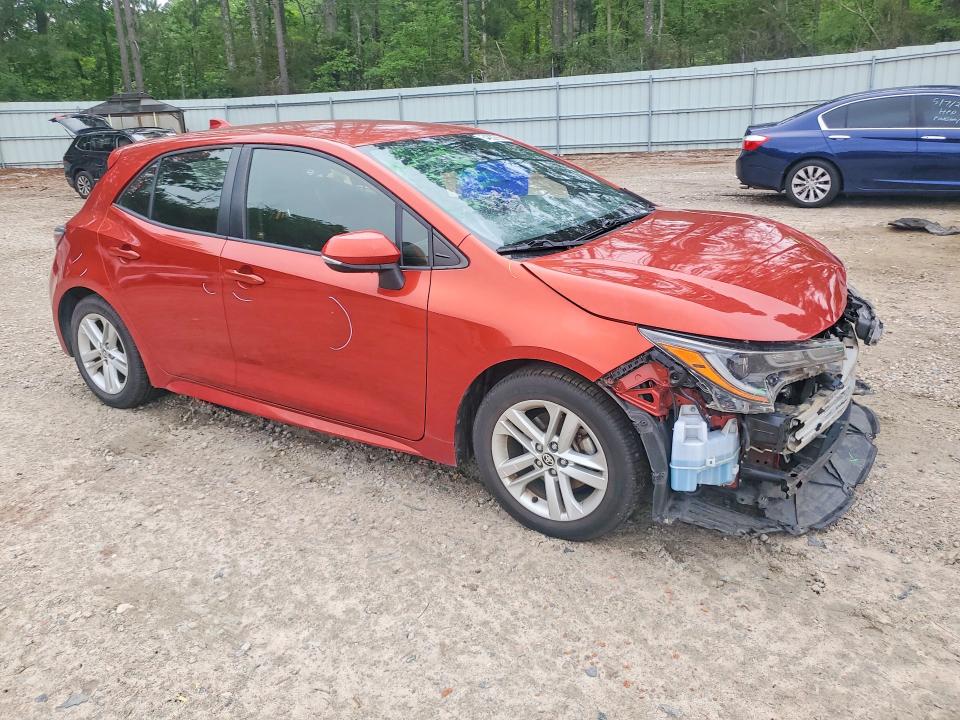 2020 Toyota Corolla VIN JTND4RBE3L3079374 COPART salvage auction — FRONT END, Nc - Salvage Certificate Of Title, sold $2,950 on 2026-07-17 (photo 4)