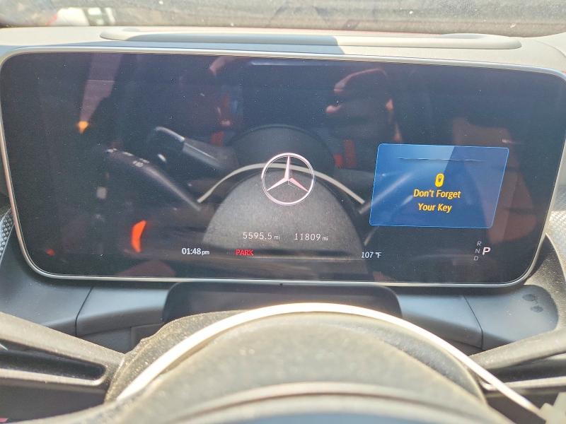 2025 Mercedes-benz Glc class VIN W1NKJ8ABXSF289949 COPART salvage auction — FRONT END, MD - CERT OF SALVAGE > 75% DAMAGE, sold $35,250 on 2026-07-02 (photo 9)