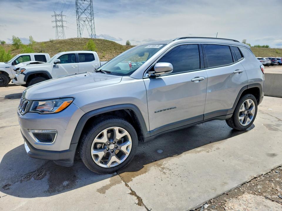 2019 Jeep VIN 3C4NJDCB0KT854208 COPART salvage auction — FRONT END, Co - Public - Salvage Title, sold $4,750 on 2026-07-29 (photo 1)