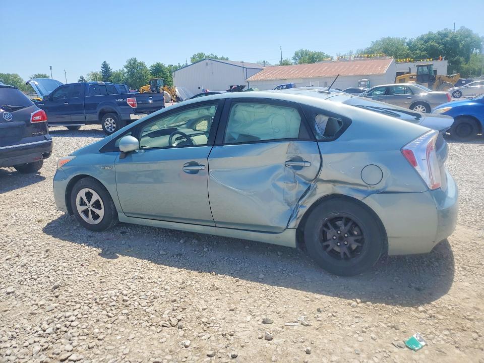 2012 Toyota VIN JTDKN3DU3C1570680 COPART salvage auction — SIDE, Oh - Cert Of Title-Salvage, sold $1,300 on 2026-07-24 (photo 2)