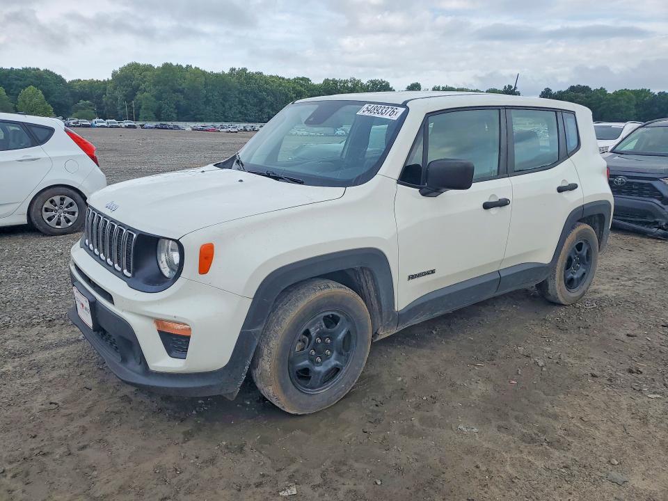2021 Jeep Renegade VIN ZACNJCAB5MPM45948 COPART salvage auction — HAIL, AR - CERT OF TITLE-SALVAGE, sold $3,650 on 2026-08-17 (photo 1)