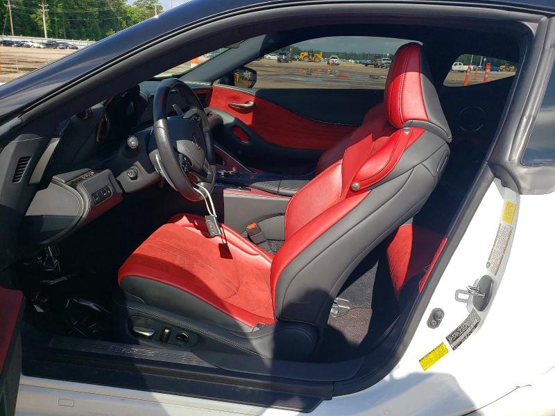2022 Lexus Lc VIN JTHLP5AY0NA105731 COPART salvage auction — WATER/FLOOD, La - Cert Of Title-Salvage Flood (P), sold $21,200 on 2026-07-31 (photo 7)