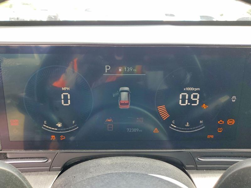 2024 Hyundai VIN KM8HB3AB8RU081300 COPART salvage auction — FRONT END, Fl - Certificate Of Destruction, sold $6,400 on 2026-07-10 (photo 9)