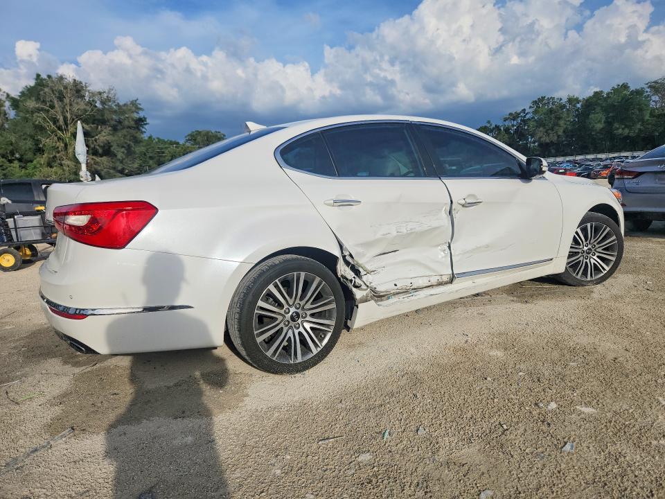2015 Kia Cadenza VIN KNALN4D78F5181094 COPART salvage auction — SIDE, Fl - Cert Of Title Slvg Rebuildable, sold $1,000 on 2026-07-07 (photo 3)