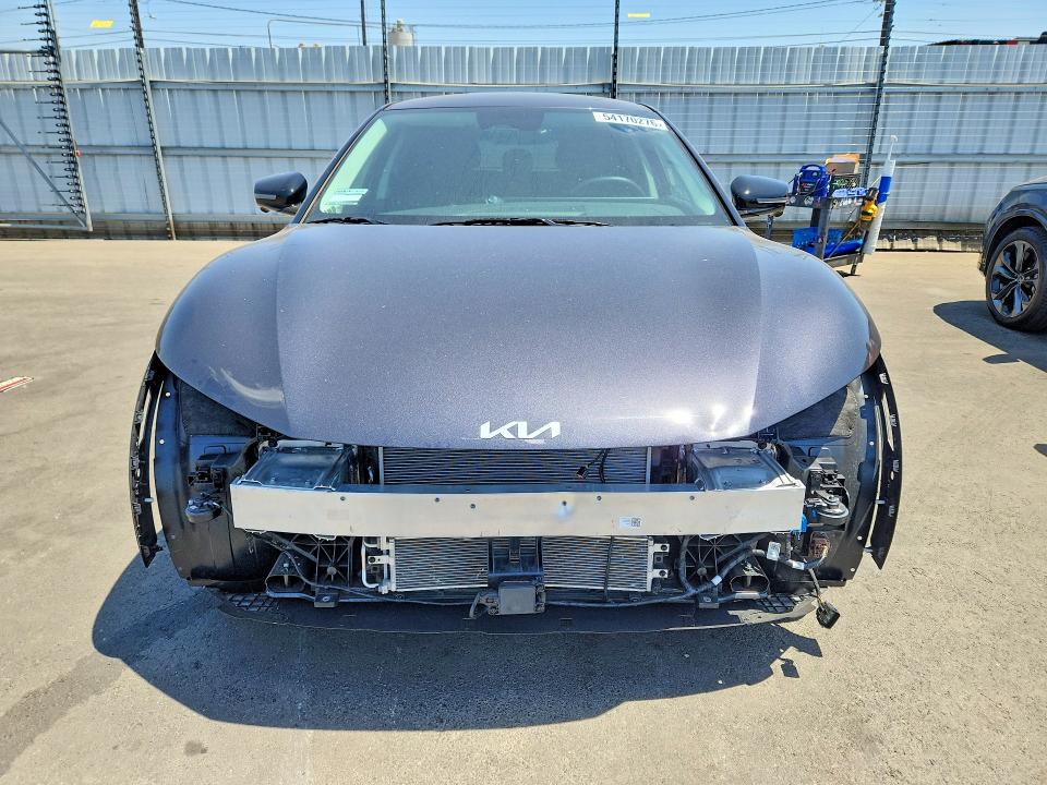 2025 Kia Ev6 VIN 5XYC34JA1SG011816 COPART salvage auction — FRONT END, CA - SALVAGE CERTIFICATE, sold $14,300 on 2026-07-27 (photo 5)