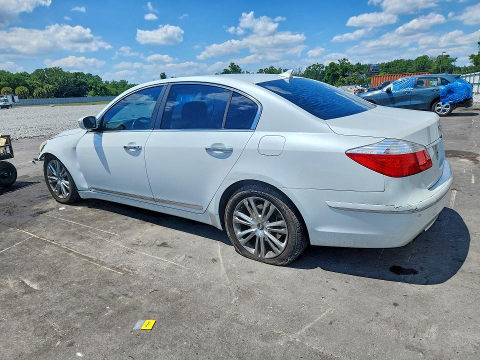 2011 Hyundai Genesis VIN KMHGC4DF1BU114155 COPART salvage auction — FRONT END, FL - CERT OF TITLE SLVG REBUILDABLE, sold $350 on 2026-07-20 (photo 2)