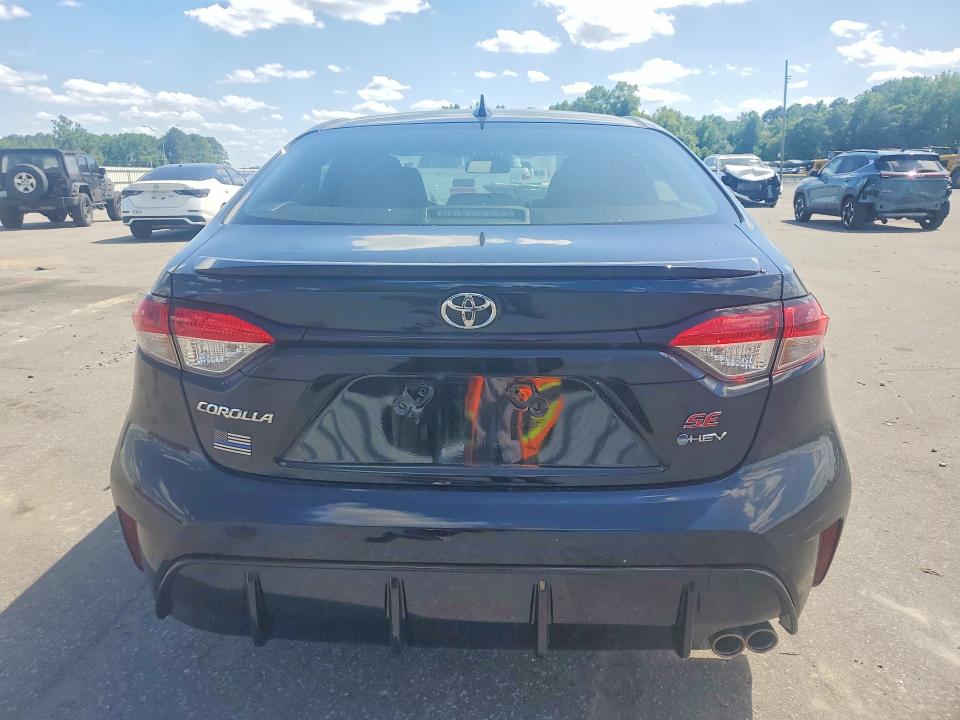 2026 Toyota VIN JTDBCMFE4T3129887 COPART salvage auction — SIDE, Nc - Salvage Certificate Of Title, sold $6,500 on 2026-07-28 (photo 6)