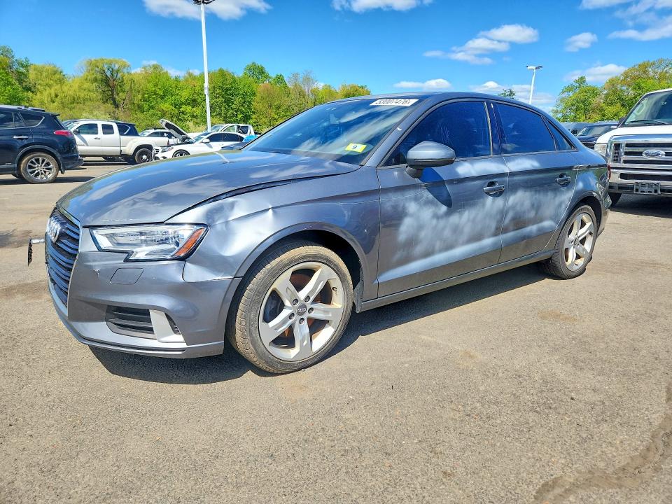 2018 Audi A3 VIN WAUB8GFF2J1044208 COPART salvage auction — VANDALISM, In - Certificate Of Title, sold $4,900 on 2026-08-25 (photo 1)