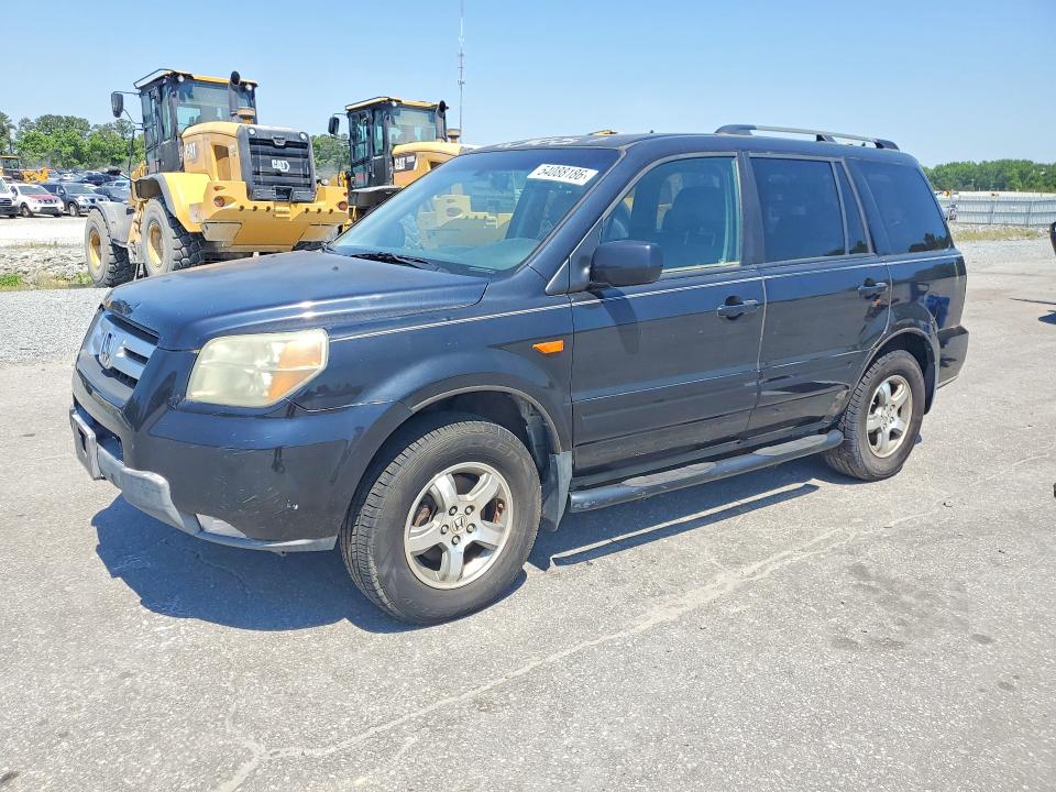 2006 Honda Pilot VIN 5FNYF28656B050506 — COPART salvage auction photo