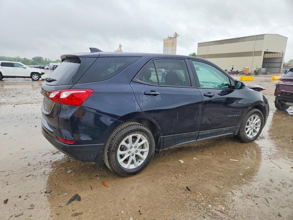 2020 Chevrolet Equinox VIN 2GNAXHEV4L6189368 COPART salvage auction — FRONT END, Ks - Cert Of Title-Salvage, sold $1,250 on 2026-07-09 (photo 3)