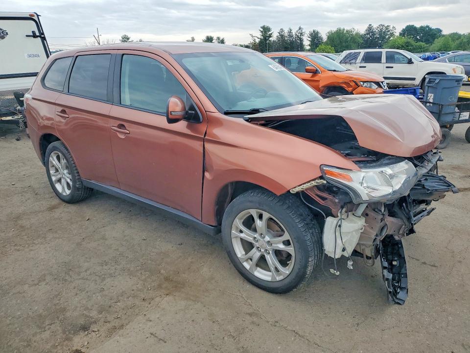 2014 Mitsubishi VIN JA4AZ3A37EZ006248 COPART salvage auction — FRONT END, Pa - Certificate Of Salvage, sold $425 on 2026-07-02 (photo 4)