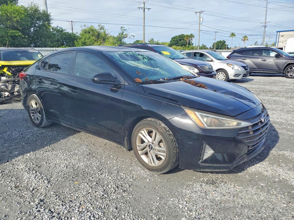 2019 Hyundai Elantra VIN KMHD84LF3KU872682 COPART salvage auction — FRONT END, Fl - Cert Of Title Slvg Rebuildable, sold $2,000 on 2026-07-28 (photo 4)