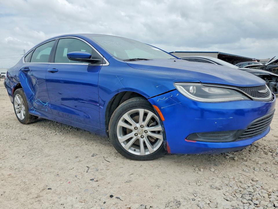 2015 Chrysler VIN 1C3CCCAB9FN746405 COPART salvage auction — SIDE, Tx - Salvage Vehicle Title, sold $550 on 2026-07-17 (photo 4)
