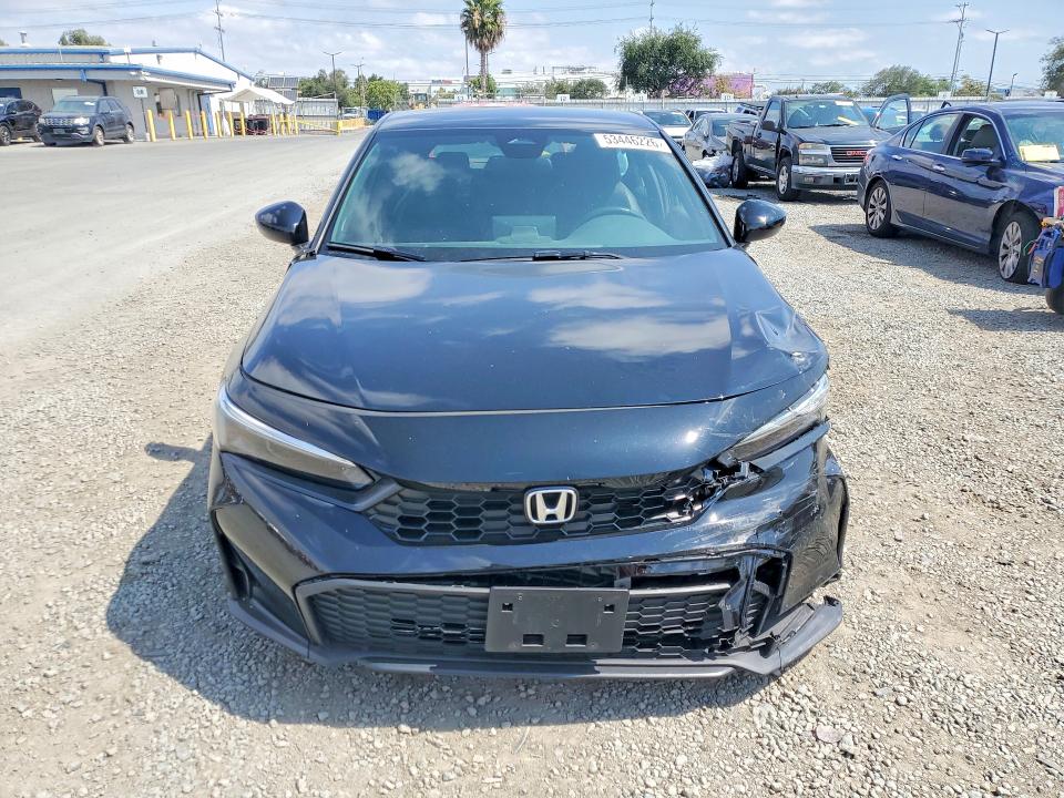 2025 Honda VIN 19XFL2H80SE012909 COPART salvage auction — FRONT END, Ca - Salvage Certificate, sold $7,600 on 2026-07-02 (photo 5)