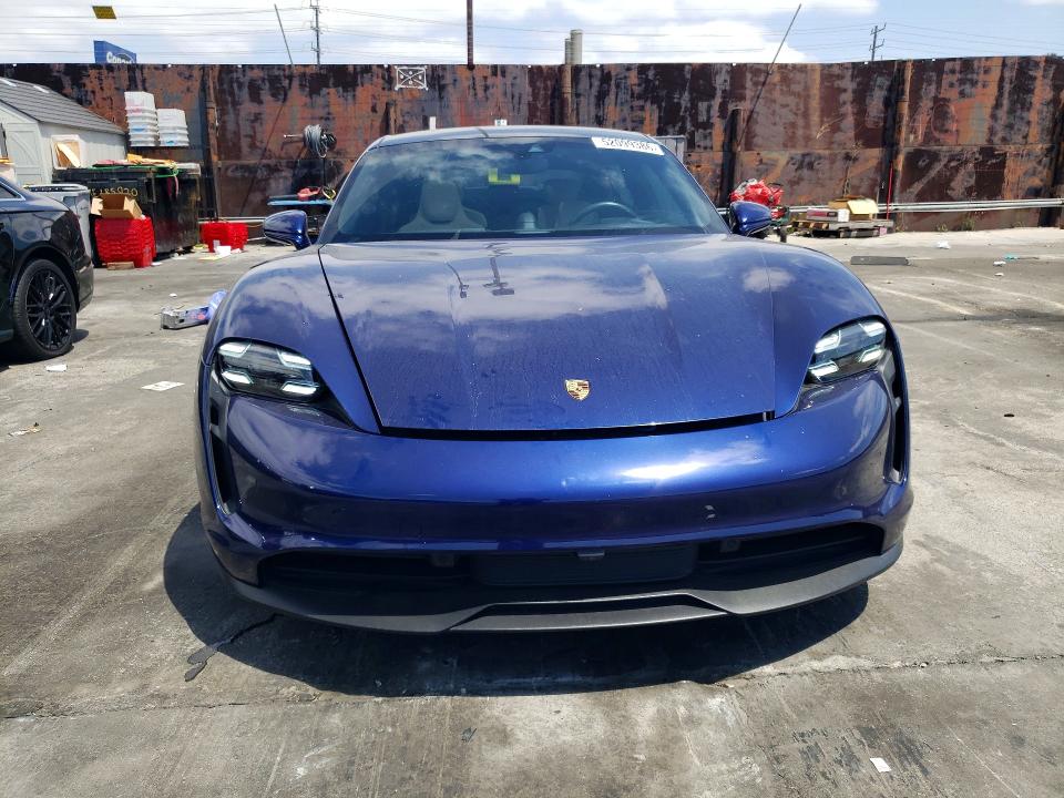 2020 Porsche Taycan VIN WP0AB2Y15LSA50590 COPART salvage auction — REAR END, Ca - Salvage Certificate, sold $25,500 on 2026-07-29 (photo 5)