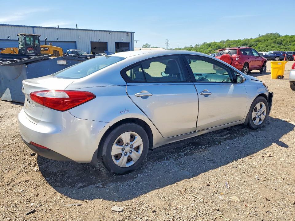 2014 Kia VIN KNAFK4A63E5138640 COPART salvage auction — FRONT END, Il - Salvage Certificate, sold $1,200 on 2026-07-08 (photo 3)