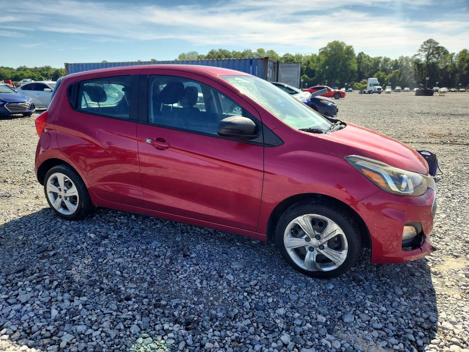 2020 Chevrolet Spark VIN KL8CB6SA9LC464707 COPART salvage auction — FRONT END, Fl - Cert Of Title Slvg Rebuildable, sold $1,600 on 2026-07-28 (photo 4)