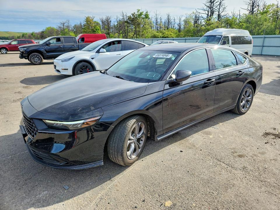 2024 Honda Accord VIN 1HGCY1F30RA045705 COPART salvage auction — FRONT END, NY - MV-907A SALVAGE CERTIFICATE, sold $7,400 on 2026-07-27 (photo 1)