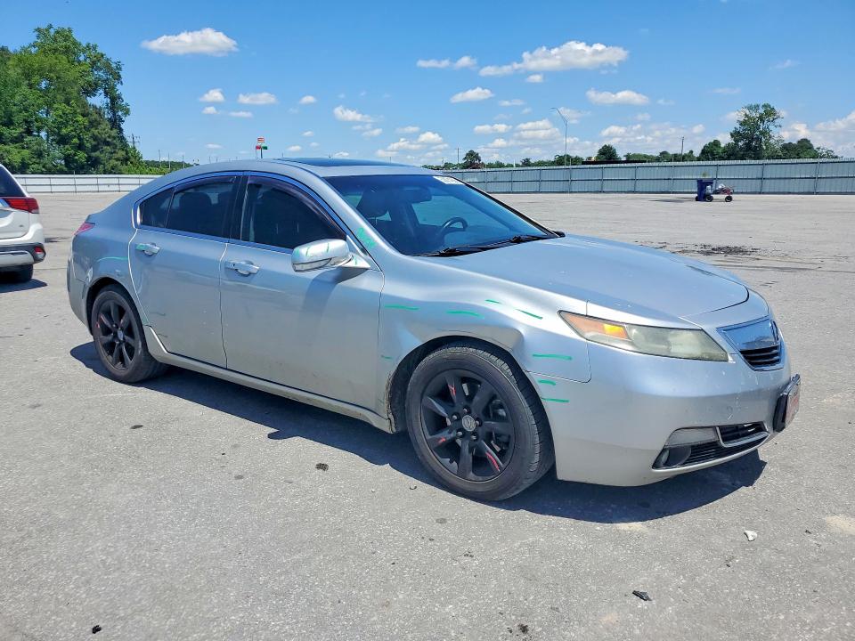 2013 Acura Tl VIN 19UUA8F53DA014170 COPART salvage auction — FRONT END, Nc - Salvage Certificate Of Title, sold $275 on 2026-07-09 (photo 4)