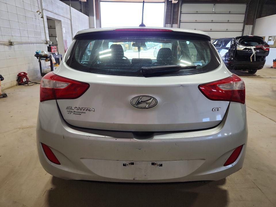 2014 Hyundai Elantra VIN KMHD35LH2EU219352 COPART salvage auction — VANDALISM, Mn - Cert Of Title-Prior Salvage, sold $1,750 on 2026-07-07 (photo 6)