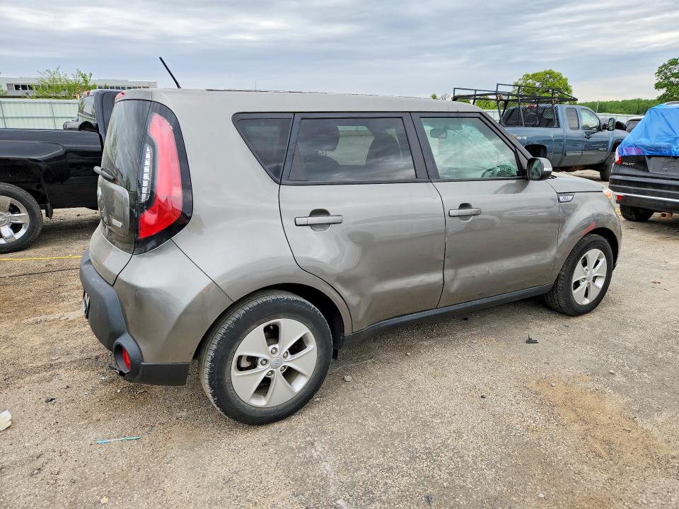 2014 Kia Soul VIN KNDJP3A58E7014464 COPART salvage auction — FRONT END, Ia - Cert Of Title-Salvage Title, sold $450 on 2026-07-14 (photo 3)