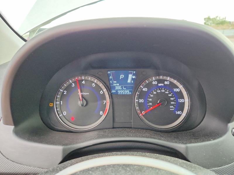 2013 Hyundai Accent VIN KMHCT5AE0DU131550 COPART salvage auction — SIDE, Co - Salvage Title, sold $700 on 2026-07-15 (photo 9)