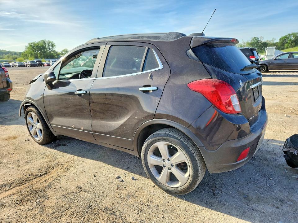 2015 Buick Encore VIN KL4CJBSB1FB204334 COPART salvage auction — FRONT END, Wi - Certificate Of Title, sold $275 on 2026-07-07 (photo 2)