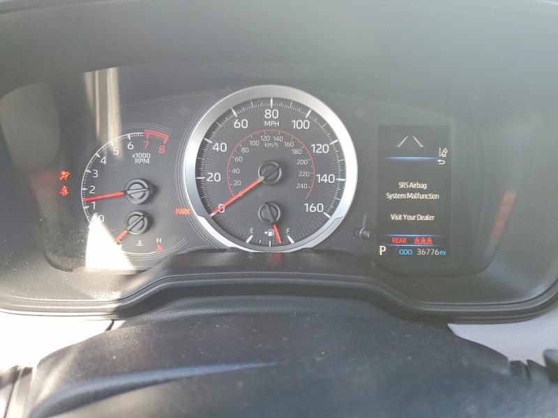 2022 Toyota Corolla VIN 5YFS4MCE0NP135116 COPART salvage auction — REAR END, Ca - Salvage Certificate, sold $4,350 on 2026-07-27 (photo 9)